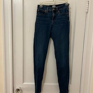 J crew classic dark wash jean